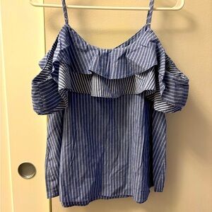 Ruffle “off shoulder” Camisole